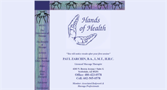 Desktop Screenshot of hands-of-health.com
